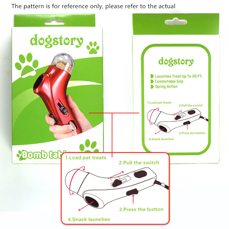 Portable Pet Treat Launcher – Fun, Training & Reward in One!