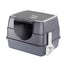 Enclosed Cat Litter Box, Orange - Odor-Locking, Spacious For Large Cats, A Must-Have For Cat Parents