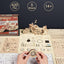 420 Piece Building Block Kit For DIY Wooden Models For Children